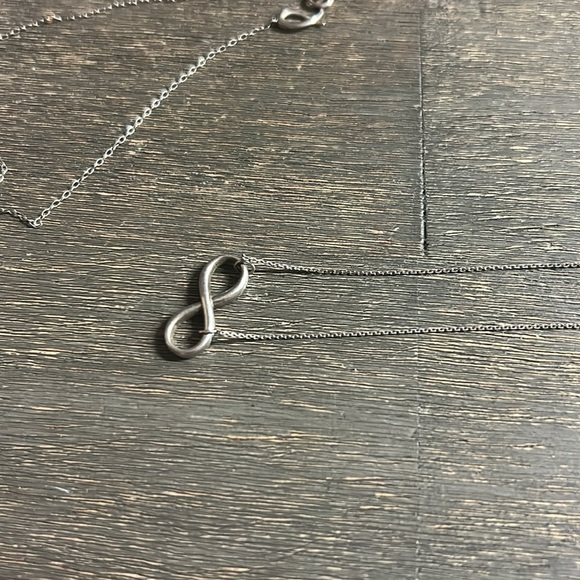 Midas Turkey 925 Silver Chain Infinity Necklace - Picture 4 of 4